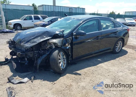 2018 Hyundai Sonata Se z USA, uszkodzony, nr VIN 5NPE24AF2JH639513